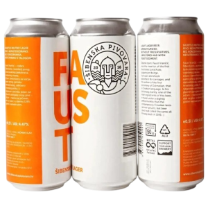 Šibenska Pivovara - Faust 0.5 l