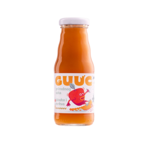 Guuc - Prirodni sok jabuka - mrkva 0,2 l