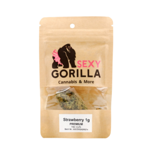 Sexy Gorilla - CBD 1g Strawberry PREMIUM